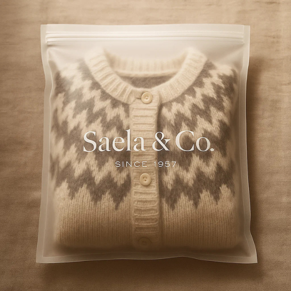 Saela & Co – Gezellig Roze Wollen Vest