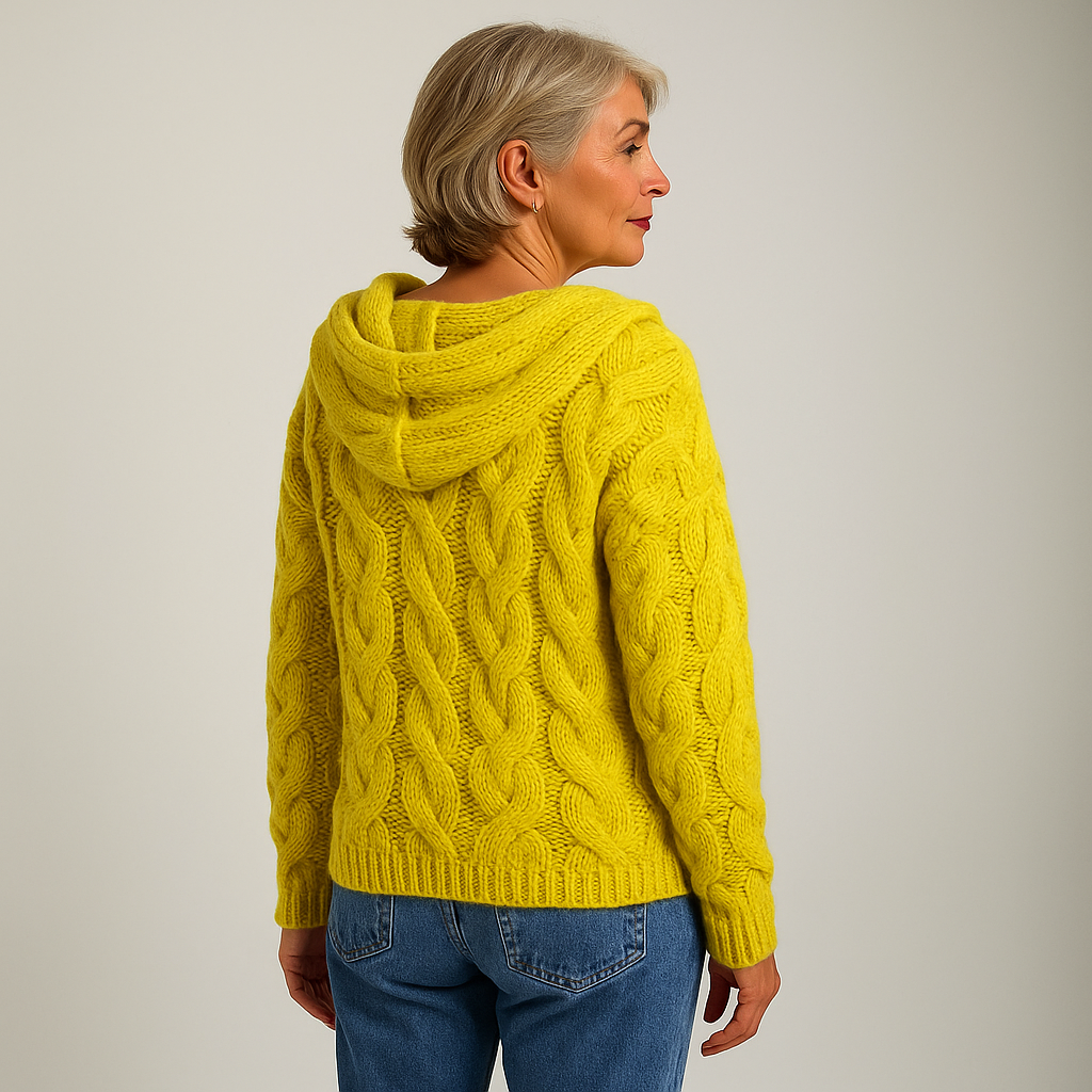 Saela & Co – Gezellige en Stijlvolle Gebreide Hoodie