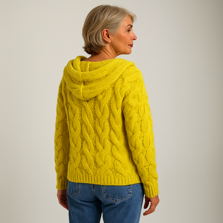 Saela & Co – Gezellige en Stijlvolle Gebreide Hoodie