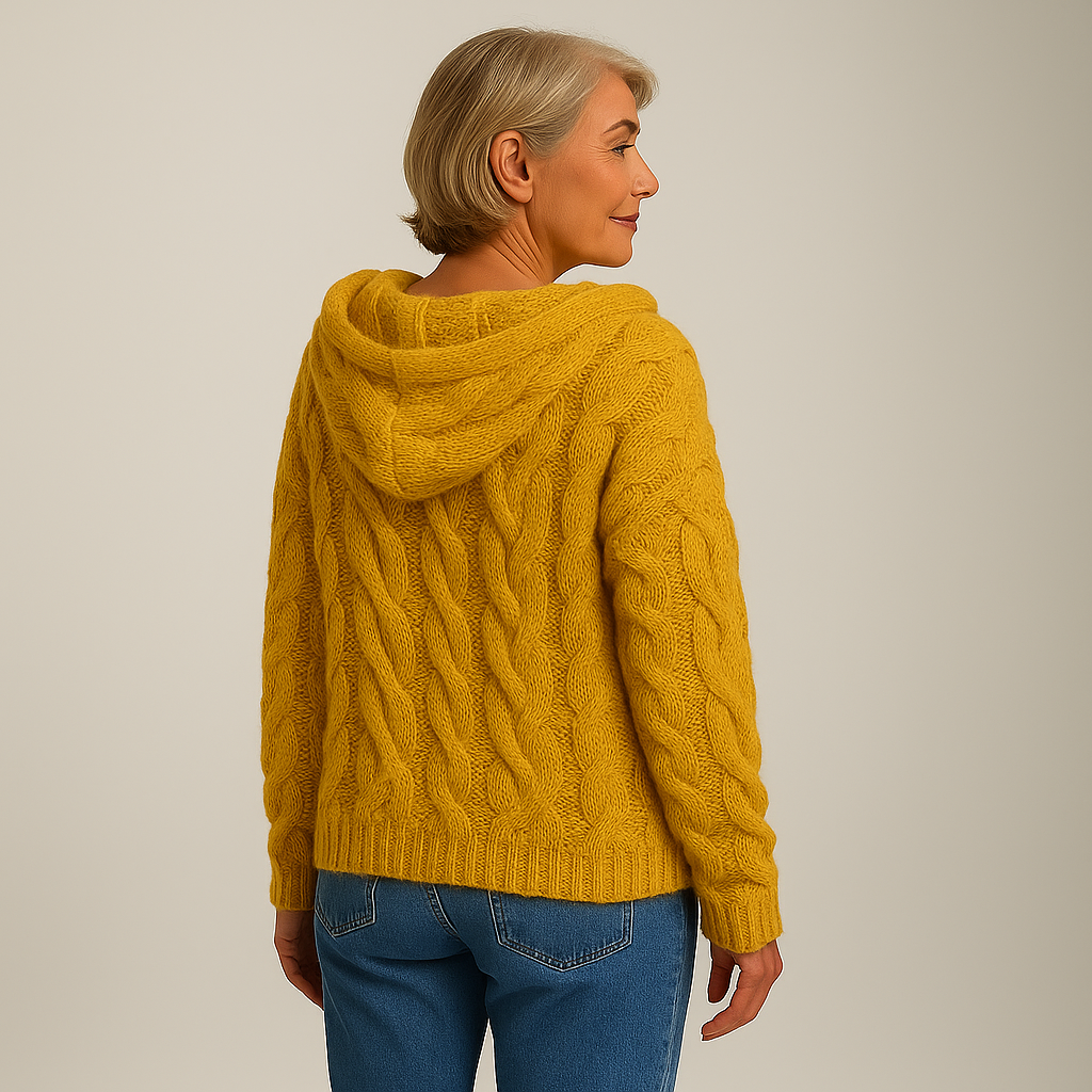 Saela & Co – Gezellige en Stijlvolle Gebreide Hoodie