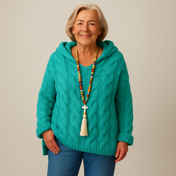 Saela & Co – Gezellige en Stijlvolle Gebreide Hoodie