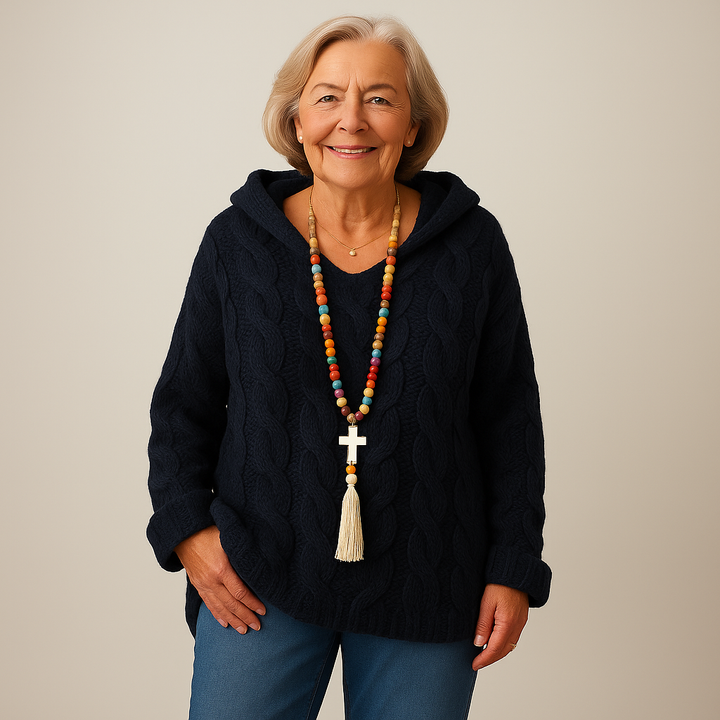 Saela & Co – Gezellige en Stijlvolle Gebreide Hoodie