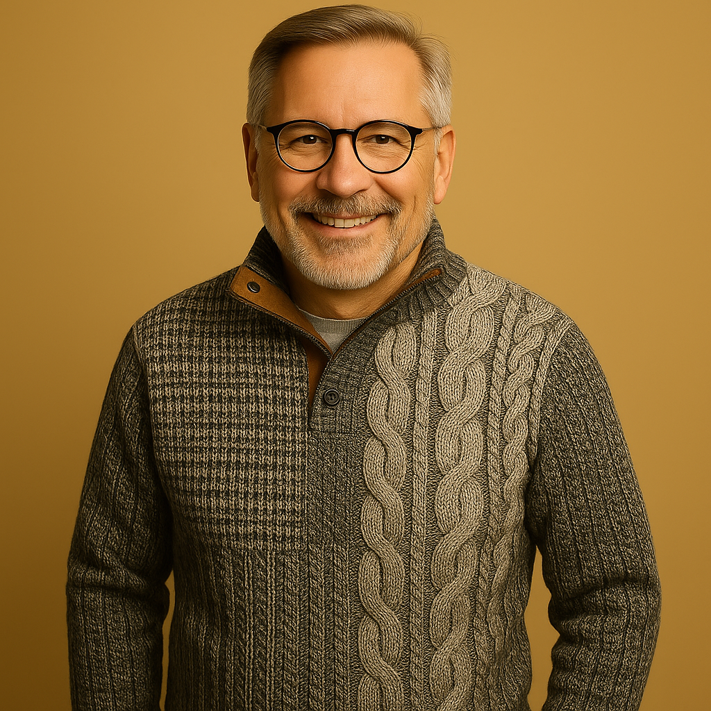 Saela & Co – Verfijnde Sweatshirt met Hoge Hals