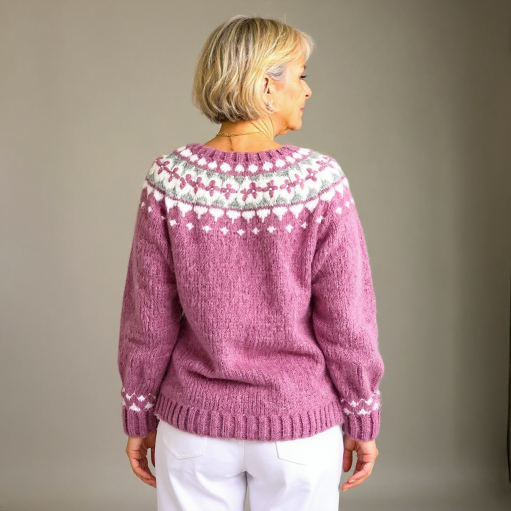 Saela & Co – Retro IJslands Wollen Vest