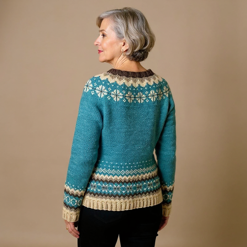 Saela & Co – Klassiek IJslands Wollen Vintage Vest