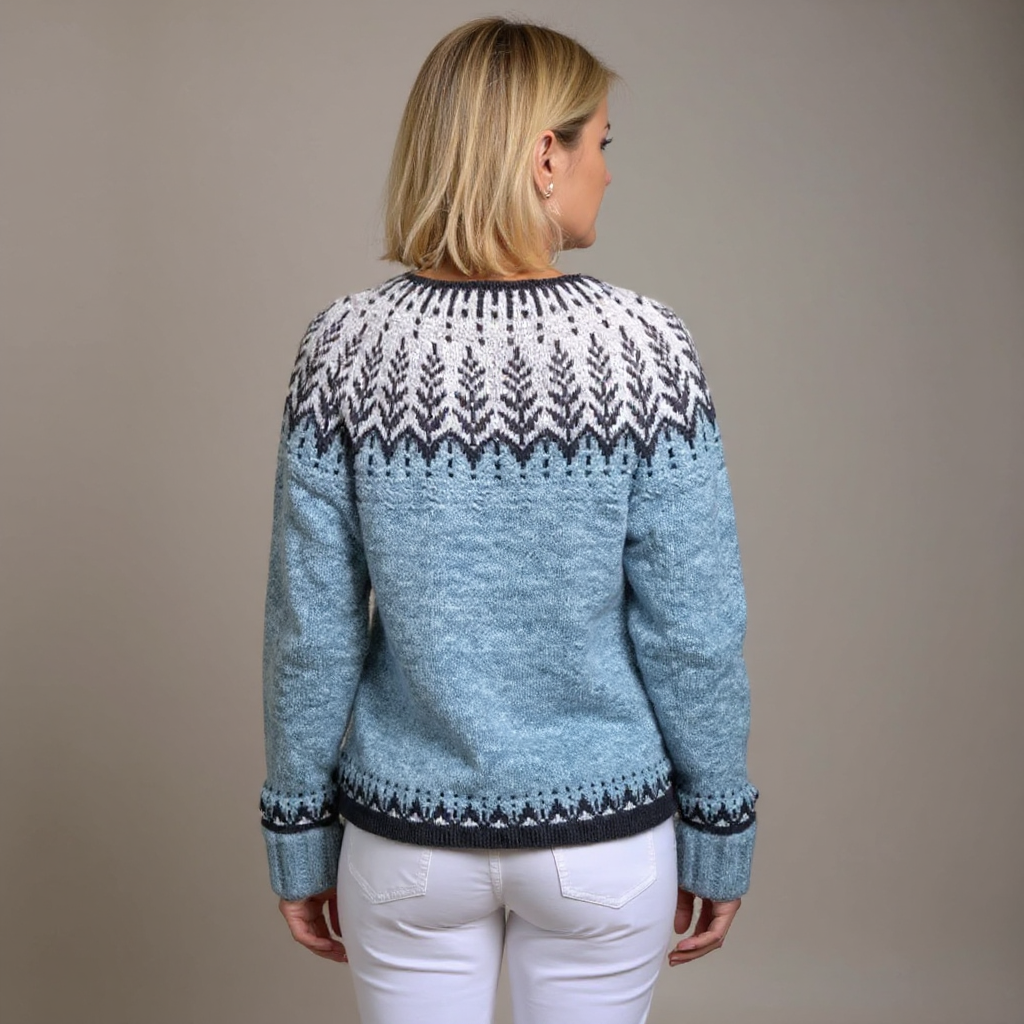 Saela & Co – Retro IJslands Wollen Vest