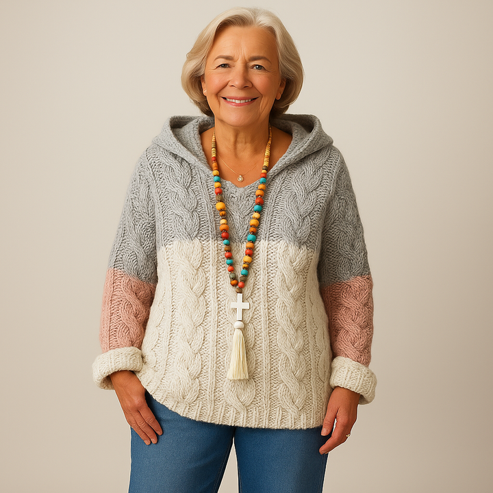 Saela & Co – Gezellige en Stijlvolle Gebreide Hoodie