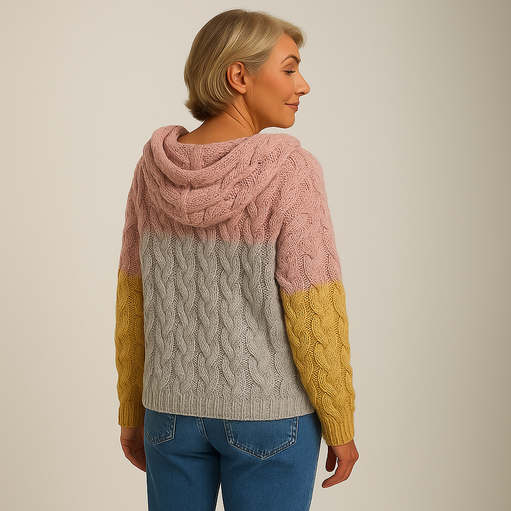Saela & Co – Gezellige en Stijlvolle Gebreide Hoodie