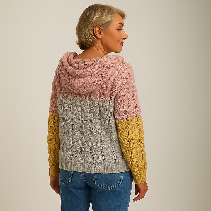 Saela & Co – Gezellige en Stijlvolle Gebreide Hoodie