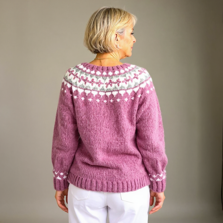 Saela & Co – Retro IJslands Wollen Vest