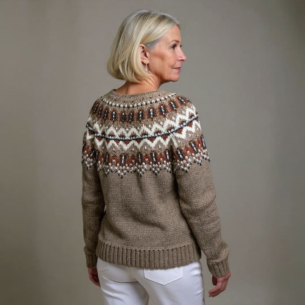 Saela & Co – Klassiek IJslands Wollen Vintage Vest