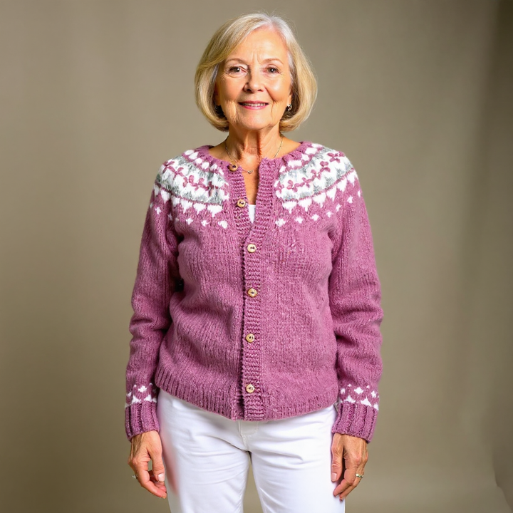 Saela & Co – Retro IJslands Wollen Vest