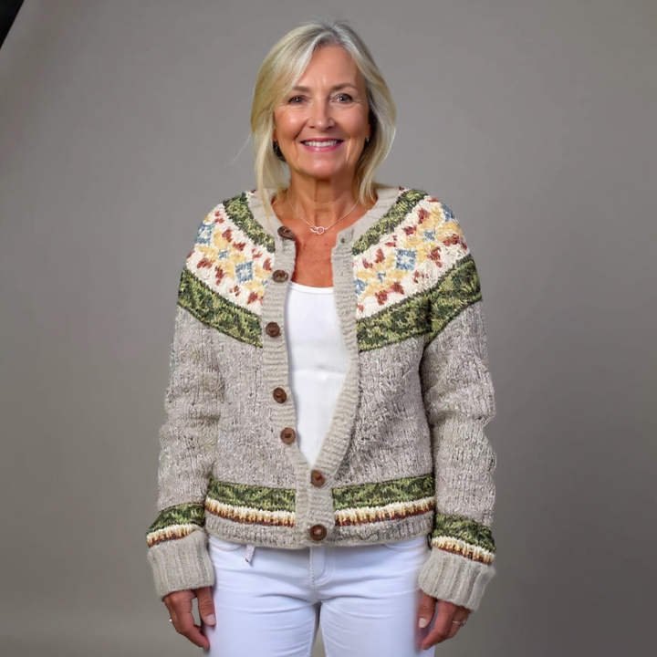 Saela & Co – Vintage IJslands Wollen Vest met Inspiratie