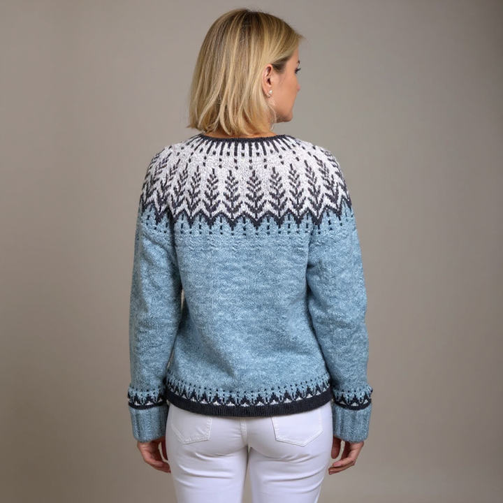 Saela & Co – Retro IJslands Wollen Vest